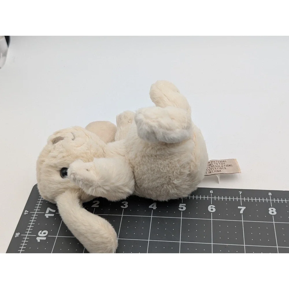 Dilly Dudu Rabbit Plush Bunny 6‎ Inch Cream Stuffed Animal Toy